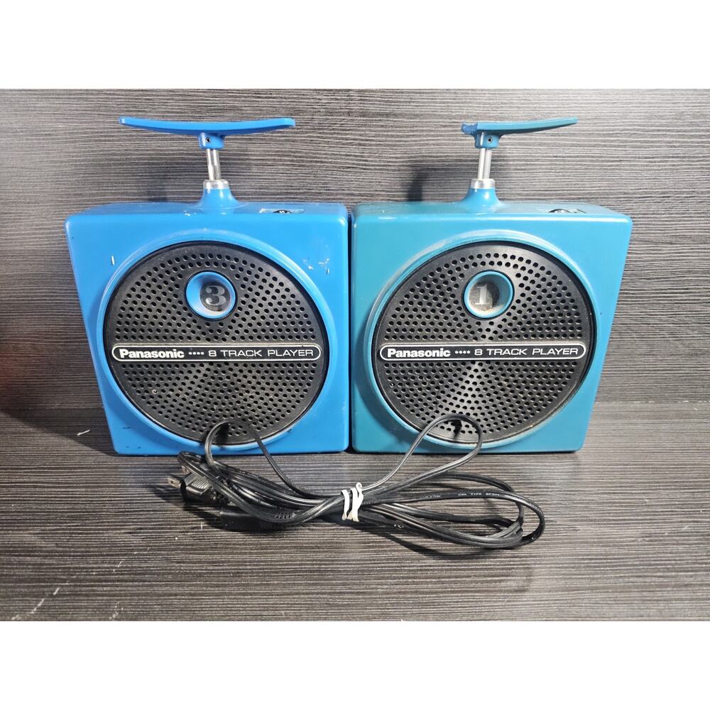 Panasonic RQ-830S Blue TNT Dynamite Plunger Portable 8-Track Player PARTS REPAIR